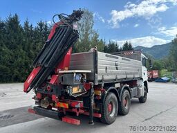 MAN TGA 26.350 3-Seitenkipper+Kran