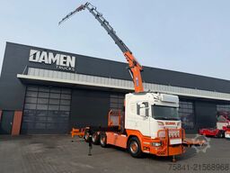 Scania R580 V8 R 580 LB 8x4 HMF 4020-K6 + JIB FJ 600-K4