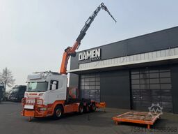 Scania R580 V8 R 580 LB 8x4 HMF 4020-K6 + JIB FJ 600-K4