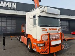 Scania R580 V8 R 580 LB 8x4 HMF 4020-K6 + JIB FJ 600-K4