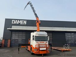 Scania R580 V8 R 580 LB 8x4 HMF 4020-K6 + JIB FJ 600-K4