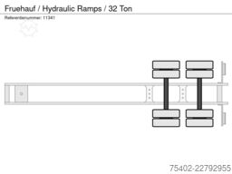 Fruehauf / Hydraulic Ramps / 32 Ton