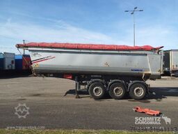 Schmitz Cargobull Semitrailer Tipper Steel half pipe body 30m³