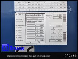 KOEGEL S 24, Tautliner, SAF, neue Plane, LBW, Ladebordwand