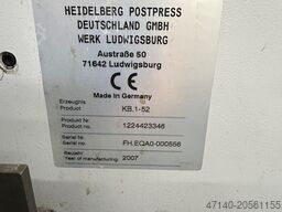 Heidelberg Stahlfolder KH-78 / PFH-82