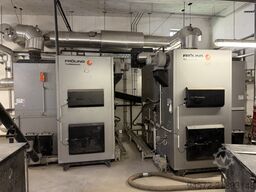 2 x Fröling Turbomat 500 kW Hackschnitzelkessel – 1000 kW Kaskadenanlage