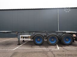 Van Hool 20 ft tank container transport trailer