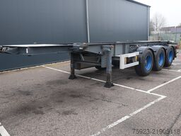 Van Hool 20 ft tank container transport trailer