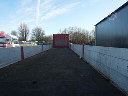 Krone Open box trailer with aluminium side boards