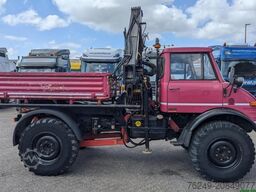 Unimog 416/U1100 Hiab kraan, Wener lier