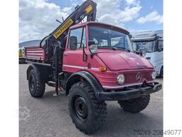 Unimog 416/U1100 Hiab kraan, Wener lier