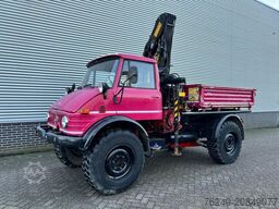 Unimog 416/U1100 Hiab kraan, Werner lier