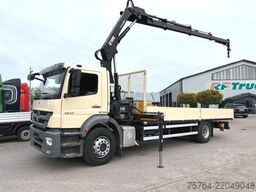 MERCEDES-BENZ 1833 Axor / HIAB 122-3 / 7m Pritsche / 1. Hand