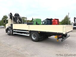 MERCEDES-BENZ 1833 Axor / HIAB 122-3 / 7m Pritsche / 1. Hand