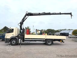 MERCEDES-BENZ 1833 Axor / HIAB 122-3 / 7m Pritsche / 1. Hand