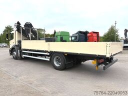 MERCEDES-BENZ 1833 Axor / HIAB 122-3 / 7m Pritsche / 1. Hand