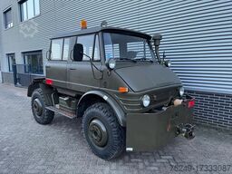 Mercedes-Benz Unimog 406 Doka Vliegtuigsleper Nieuwstaat!