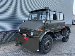 Mercedes-Benz Unimog 406 Doka Vliegtuigsleper Nieuwstaat!