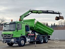 MERCEDES-BENZ ACTROS 2636* KIPPER 5,20 + BORDMATIC / 6x4