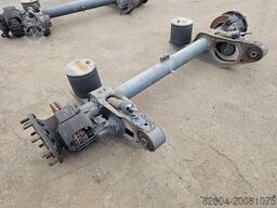 SAF TRAILER AXLE SINGLE TIRES DISC BRAKES.