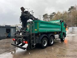 MERCEDES-BENZ Actros 3348 6x6 Kipper mit HIAB 1300RS 83