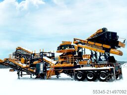 FABO Mobile Crushing Plant Mobile Vertical Impact Crushing Plant