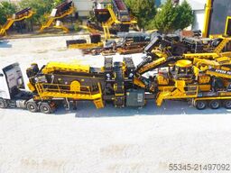 FABO Mobile Crushing Plant Mobile Vertical Impact Crushing Plant