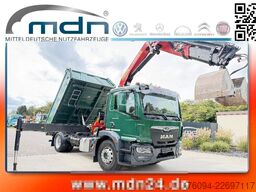 MAN TGM 18.320 4x2 Kipper KRAN 15m FUNK AHK
