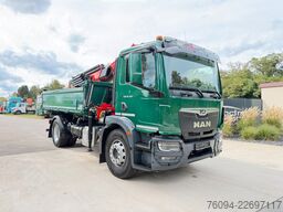 MAN TGM 18.320 4x2 Kipper KRAN 15m FUNK AHK