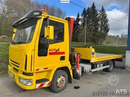 Iveco 75E15 Crane Truck.