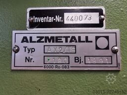 Alzmetall Bohrmaschine AX2/TS