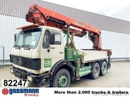 Mercedes-Benz 2635 6x4, V8, Heckkran Palfinger PK 28000, Funk,