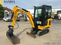JCB 15C-1/SW/2xLöffel/1,7 t/Schwenkarm
