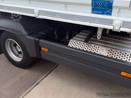 MERCEDES-BENZ Atego 818 Kipper KRAN 14m SEILWINDE FUNK AHK