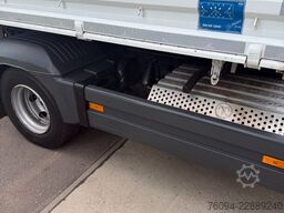 MERCEDES-BENZ Atego 818 Kipper KRAN 14m SEILWINDE FUNK AHK