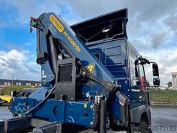 VOLVO FM430-6X2/4-KRAN+ABROLLER/KFZ BRIEF/TOP