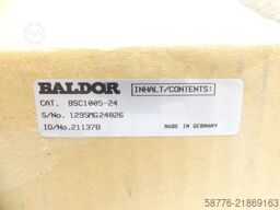 Baldor BSC1005-24 Antriebssteuerung ID: 21137B SN: 1295MG24826 --
