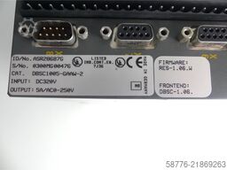 Baldor DBSC1005-GAAW-2 Servoantrieb INPUT ID/No: ASR28687G SN: 0300MG00476