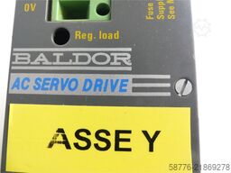 Baldor DBSC1005-GAAW-2 Servoantrieb INPUT ID/No: ASR28687G SN: 3899MG13652
