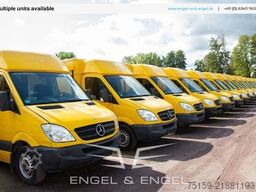 mercedes-benz SPRINTER 310 CDI MAXI EURO-5 KOFFER DURCHGANG REGALE KAMERA