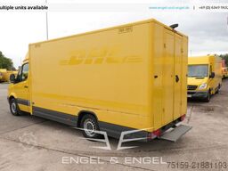mercedes-benz SPRINTER 310 CDI MAXI EURO-5 KOFFER DURCHGANG REGALE KAMERA