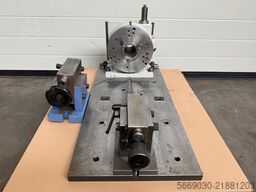 KawataTEC TOUCHDEX 230-360 mechanischer Rundtisch + 2x Reitstock