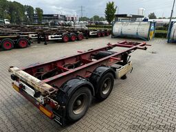 Krone 2-axle 20FT chassis, BPW + drumbrakes, airsuspe...