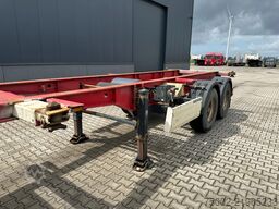 Krone 2-assig 20FT chassis / BPW + trommel / luchtver...
