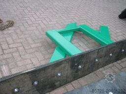 Rubberschuif voor kraan en shovel