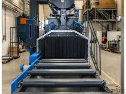 ABRAZIV Rollenbahnstrahlanlage RB-1650