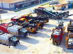 FABO Mobile Tracked Impact Crusher 450-500 tph FTI-130S