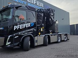 Volvo FH540 8X2 WITH HIAB 140TM CRANE Dutch Registration