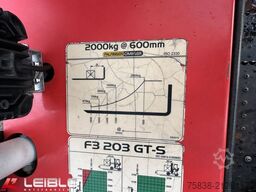 PALFINGER F3-203 GT-S*2t Mitnahmestapler*24,5kW*2.743h