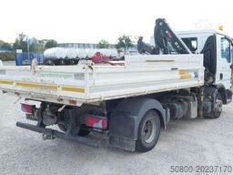 MAN 8.220 TGL BB, Hiab 055 BS-2, Greifer, AHK, Funk